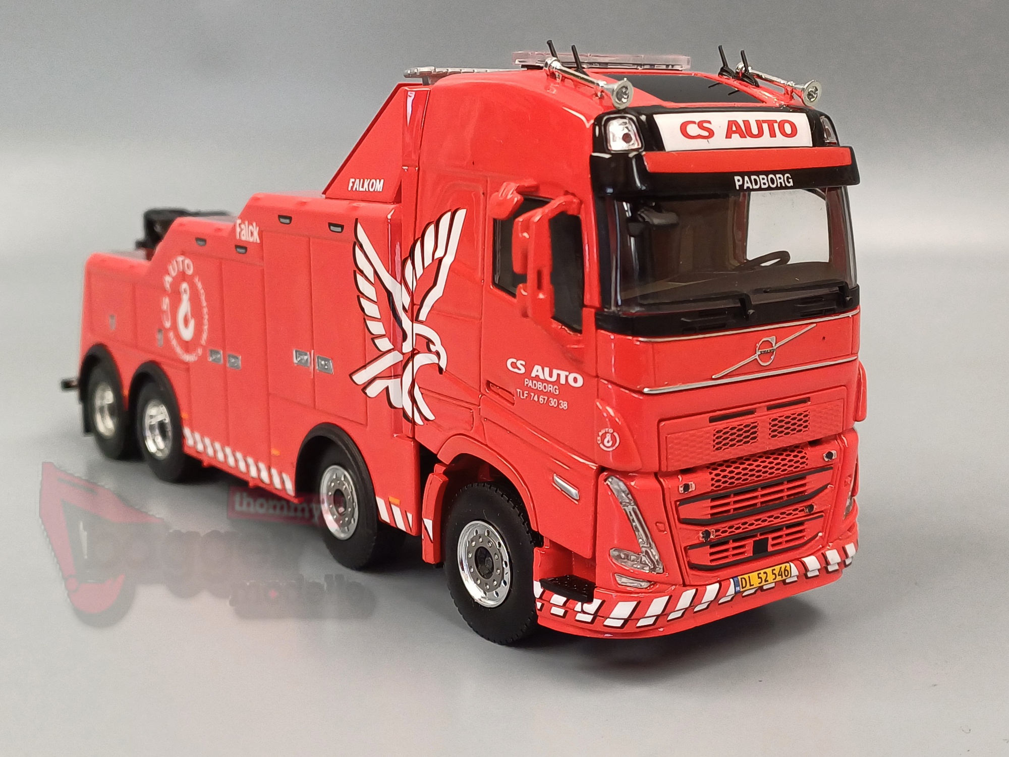 01-4434 - WSI - Volvo FH5 GL Bergefahrzeug Falkom 8x4 - CS Auto - DK -